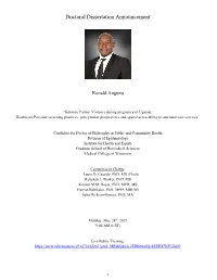 Doctoral Dissertation Announcement