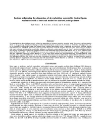 Factors Influencing the Dispersion of Arceuthobium Oxycedri in Central Spain: Evaluation with a New Null Model for Marked Point Patterns