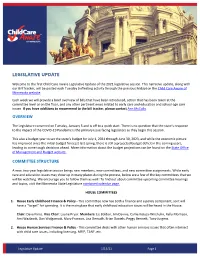 Legislative Update