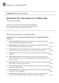 View Future Day Orals PDF File 0.11 MB