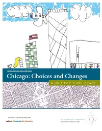 Chicago Choices and Changes 3Rd Grade Unit, Oct 2009