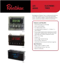 Electronic Timer Led Series