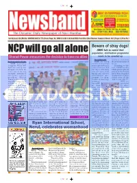 NCP Will Go All Alone