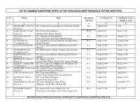 List of Combine Harvester Updated in July 2016