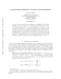 Arxiv:1609.02803V2 [Math.NT] 29 Mar 2017 Nterfrne 1,1] Diinlntto O Special for Notation Additional 15]