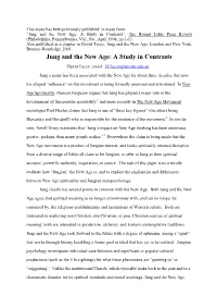 Jung and the New Age: a Study in Contrasts”, the Round Table Press Review (Philadelphia, Pennsylvania), Vol., No., April 1998, Pp.1-11
