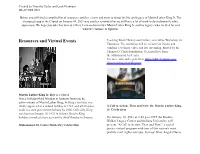 MLK Resource Sheet