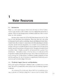 Water Resources