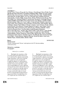 30.6.2021 A9-0213/1 Amendment 1 Loránt Vincze, Frances Fitzgerald