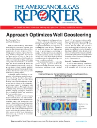 Approach Optimizes Well Geosteering