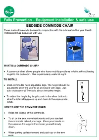 Bedside Commode Chair
