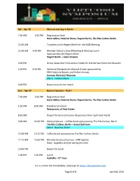 For a Current List of Attendees, Please Go To