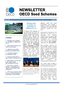 NEWSLETTER OECD Seed Schemes