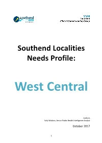 Southend Localities Needs Profile