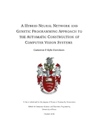 A Hybrid Neural Network and Genetic Programming Approach to the Automatic Construction of Computer Vision Systems