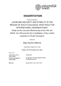 Dissertation