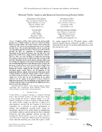 Network Traffic Analysis and Intrusion Detection Using Packet Sniffer