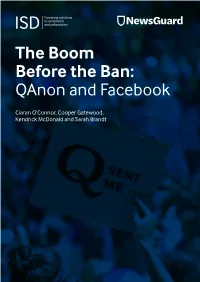 Qanon and Facebook
