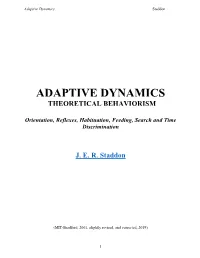 Chapter 1: THEORETICAL BEHAVIORISM: AIM and METHODS
