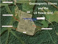 Geomagnetic Storms and the US Power Grid