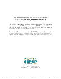 Facilitating Group Interaction