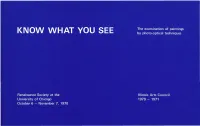 Knowwhatyousee.Pdf