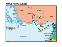 Paul's First Journey