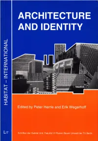 Architecture Identity 2004 Edlin