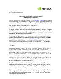 NVIDIA Maximus Success Story NVIDIA Maximus Technology Helps Astrobotic Ignite New Era of Moon Exploration When the Google Luna