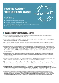 Orams Case Factsheet