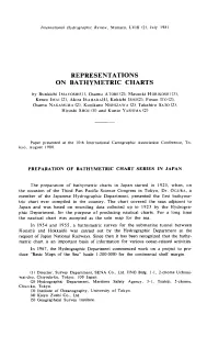 Representations on Bathymetric Charts
