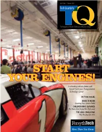 YOUR ENGINES! Accelerating Into the Future with Forsyth Tech’S New Transportation Technology Center