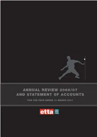 ETTA Annual Report 2006/07 Type: Pdf Size
