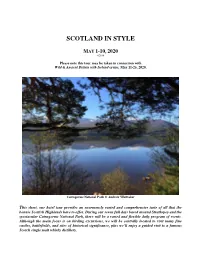 Scotland in Style
