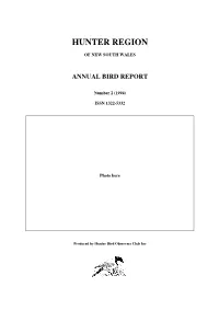 1994 HBOC Bird Report