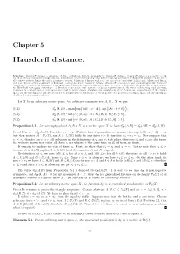 Chapter 5. Hausdorff Distance