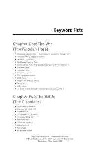Keyword Lists.Indd