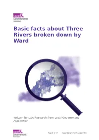 Basic Facts About Three Rivers Broken Down by Ward