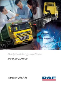 Bodybuilder Guidelines
