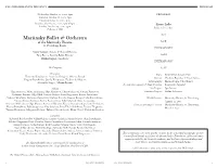 Mariinsky Ballet & Orchestra