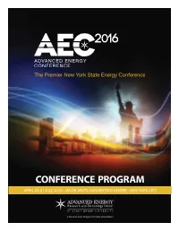 2016 Conference Program