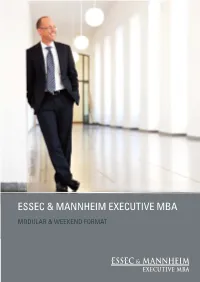 Essec & Mannheim Executive