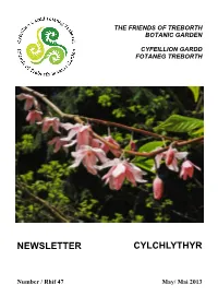 FTBG Newsletter May 2013
