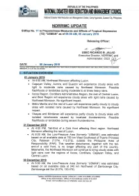 Sitrep No.17 Re Preparedness Measures and Effects Of