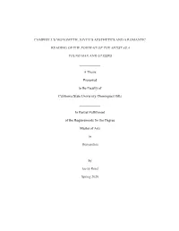 Campbell's Monomyth, Joyce's Aesthetics and a Romantic Reading of the Portrait of the Artists As a Young Man and Ulysses