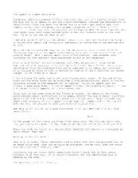The Appeal of a Good Conscience 21Baptism, Which Corresponds To