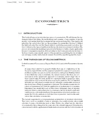 Econometricsq