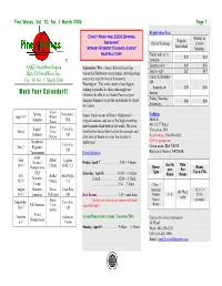 Pine Waves Newsletter Vol 10 Iss 1