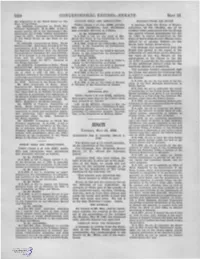 SENATE MAY 21 the Committee of the Whole House on the PRIVATE BILLS and RESOLU'iions MESSAGE from the HOUSE State of the Union: Mr