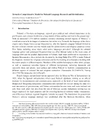 Toward a Comprehensive Model For